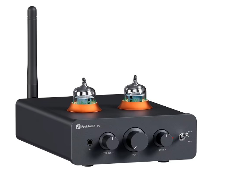 Fosi Audio P3 tube preamplifier and headphone amplifier
